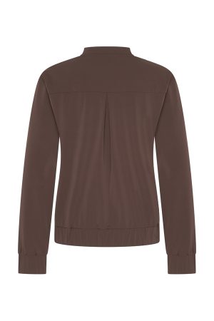 Mi Piace Dames Travel Bomber Jacket – Bruin