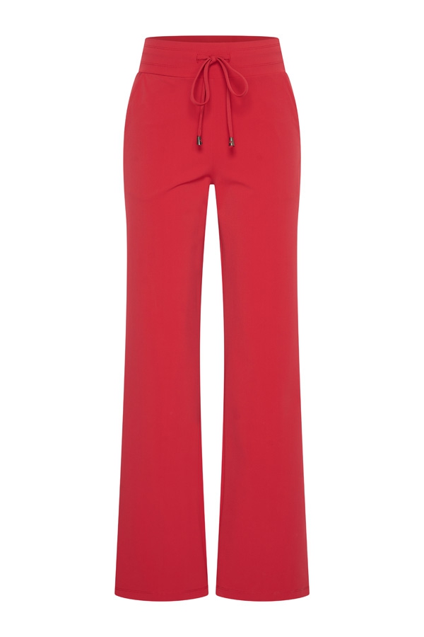 Mi Piace Dames Broek Straight - Rood (202089)