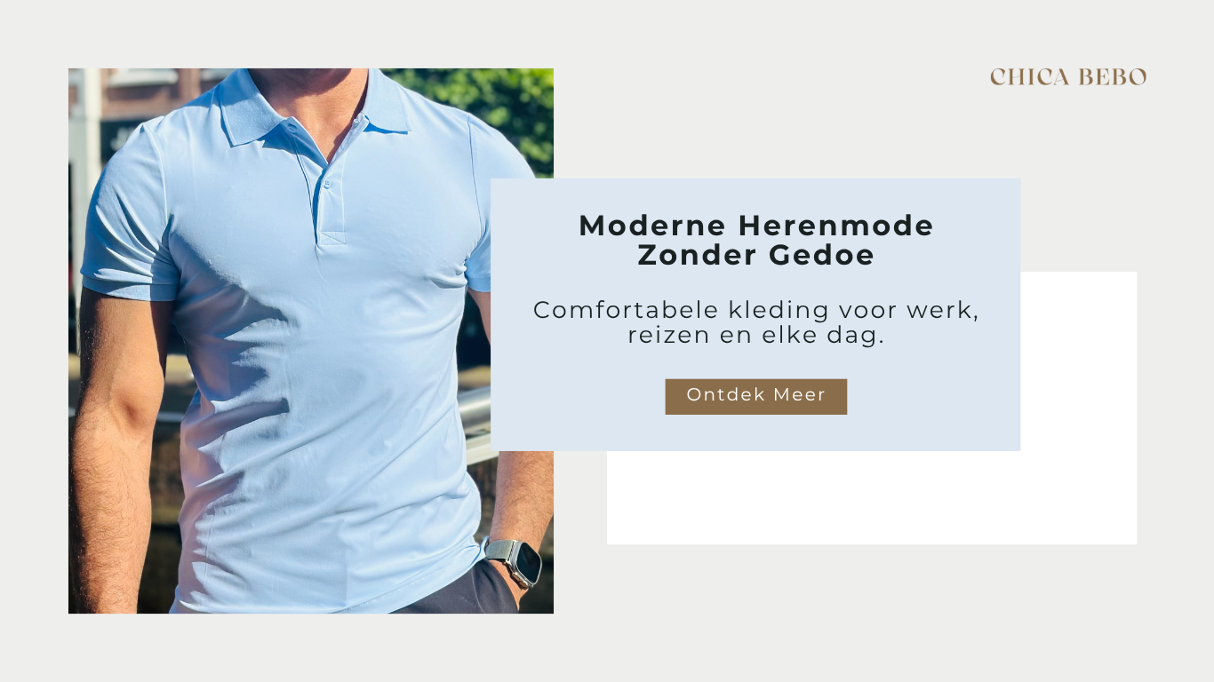 Moderne herenmode van Mi Piace Men in travelstof stijl