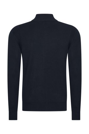 Mi Piace Heren Cardigan Zip (RM202018-1) dark blue 2