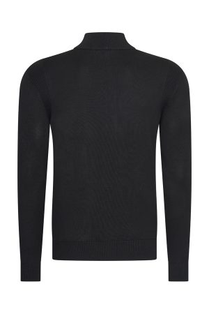Mi Piace Heren Cardigan Zip (RM202018-1) zwat 2