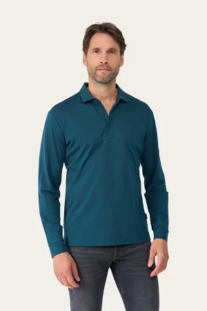 Mi Piace Heren Polo Cotton Long Sleeves (2)