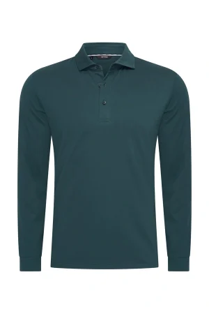 Mi Piace Heren Polo Cotton Long Sleeves